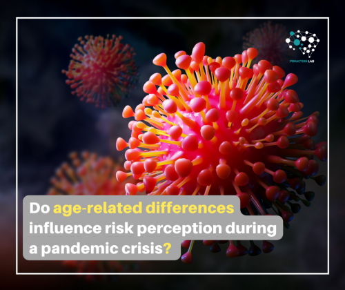Do age related differences influence risk perception during a pandemic crisis? 